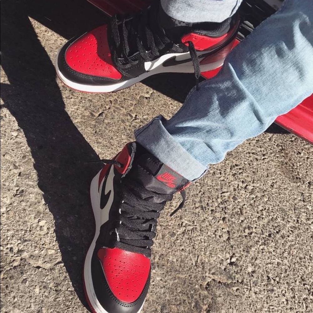 Retro air Jordan’s OG bed toe Hightops come w box